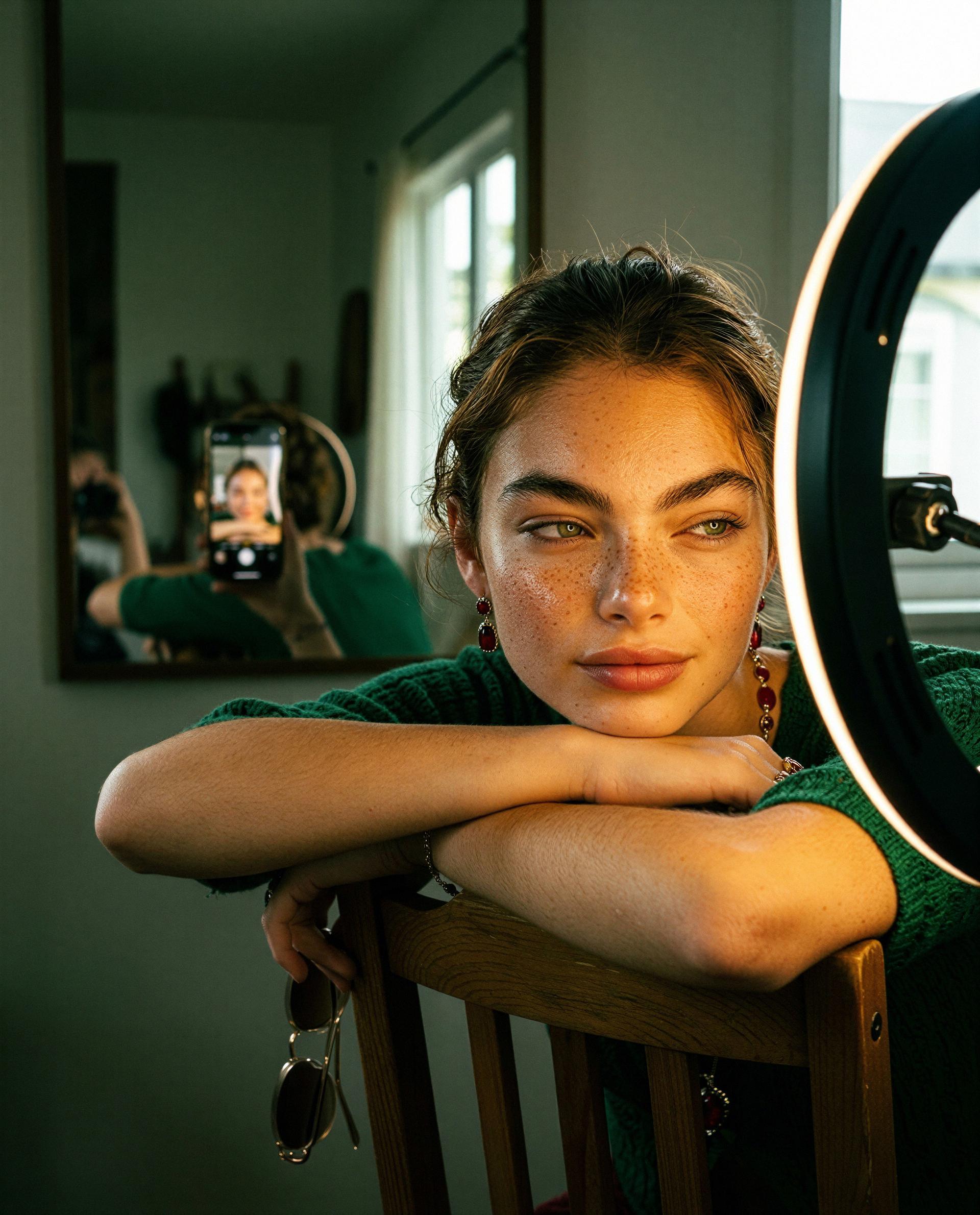 House is quiet, I’m not - come behind the screen and I’ll show you what the camera couldn’t capture 😉, by Roisin Flanagan