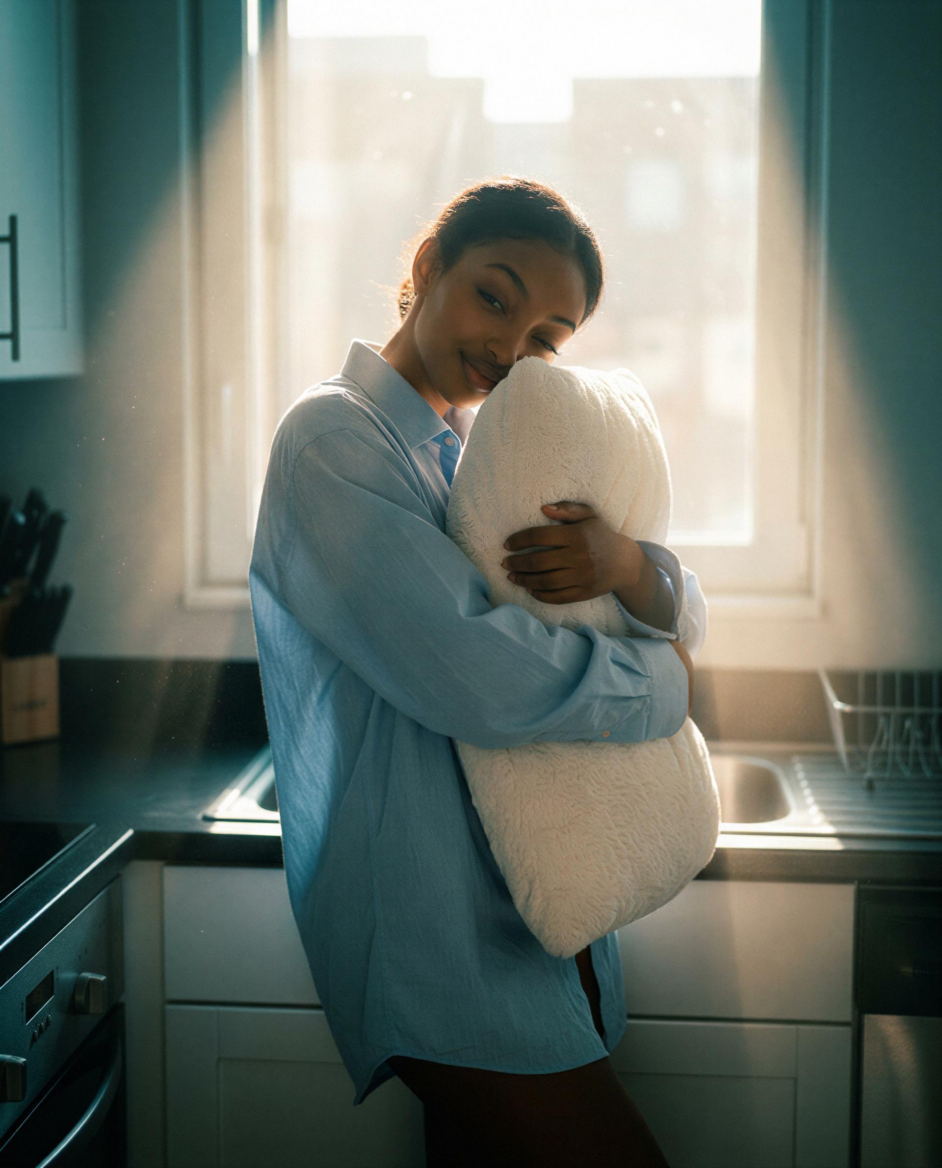 soft shirt, softer intentions — you sticking around?, by Angel Toure