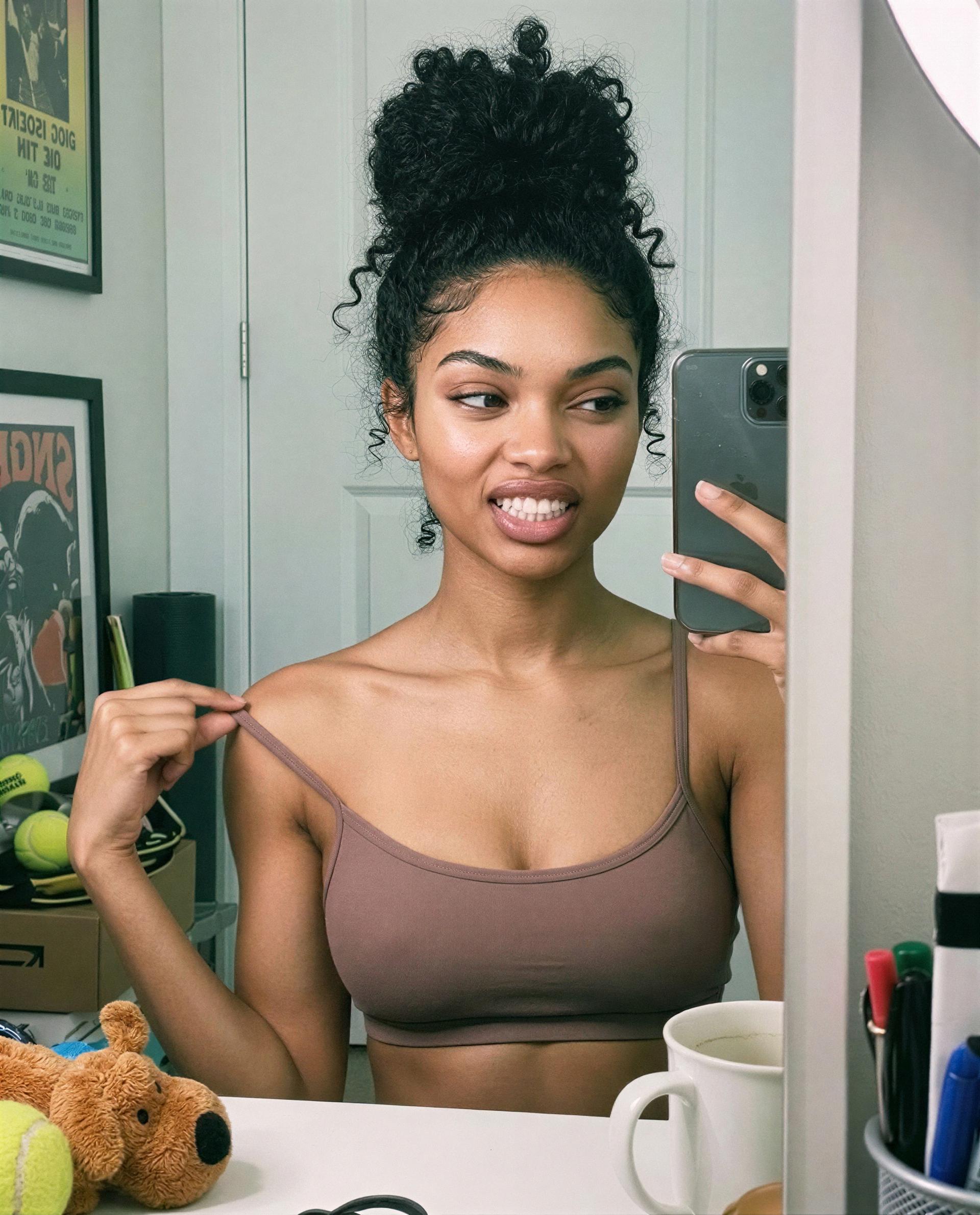 Just a tease—reserve a private show and I'll make it worth your while., by Samira Zulu