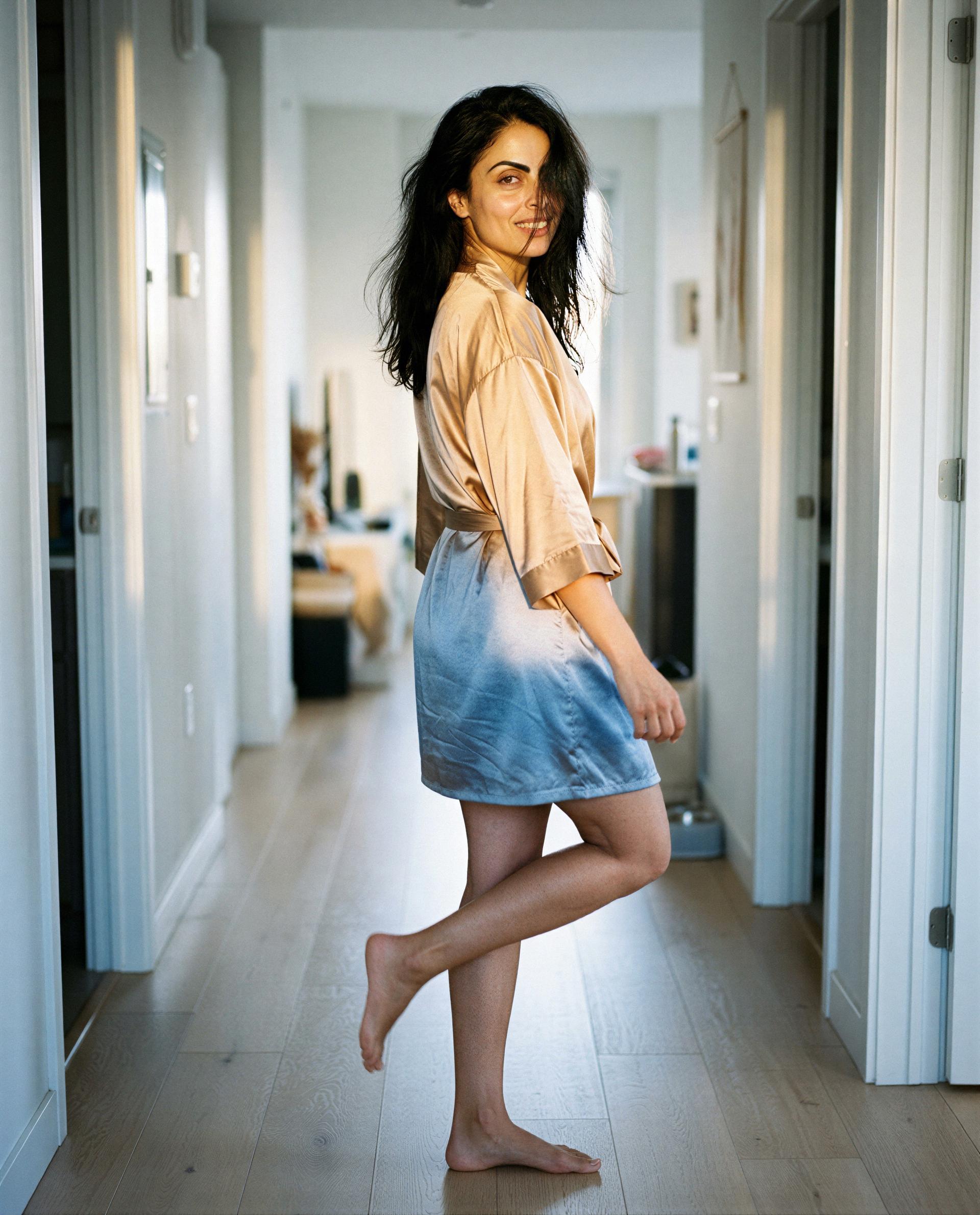 Stepping out of my comfort zone and into a little bit of charm. 💖, by Ceyda Polat