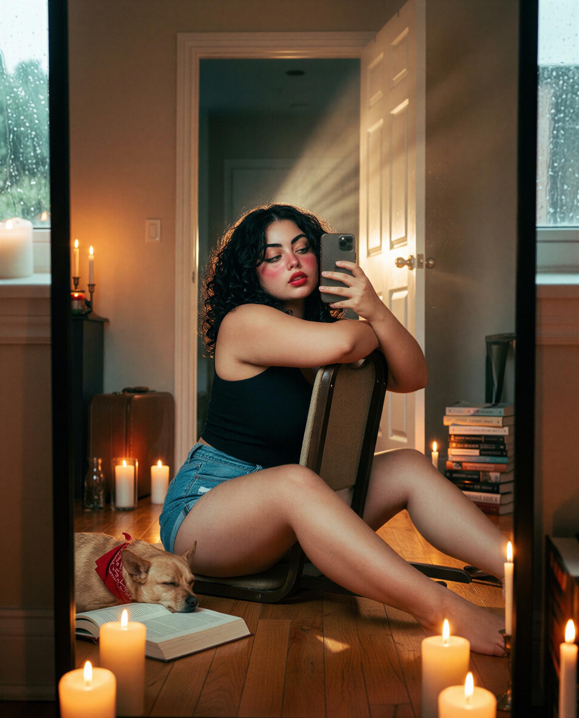 Tonight I’m offering exclusive access—bring your heat and I’ll handle the rest 🔥💕, by Ximena Moreno